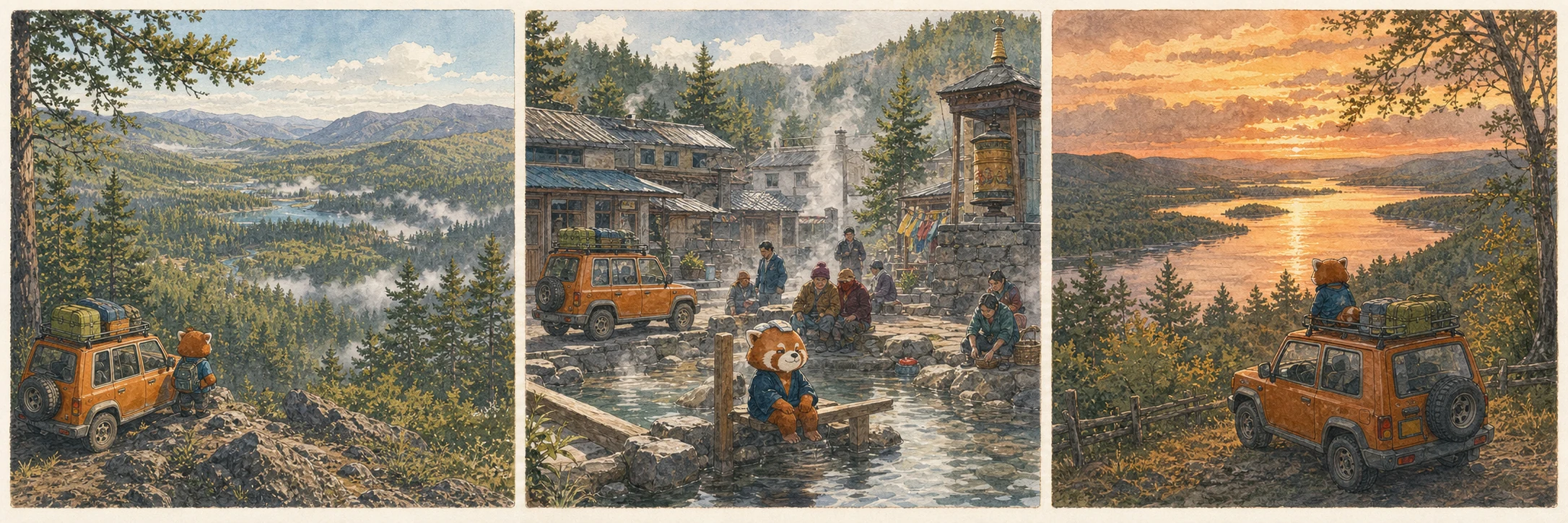 阿爾山國家森林公園：阿爾山的第一層地景
