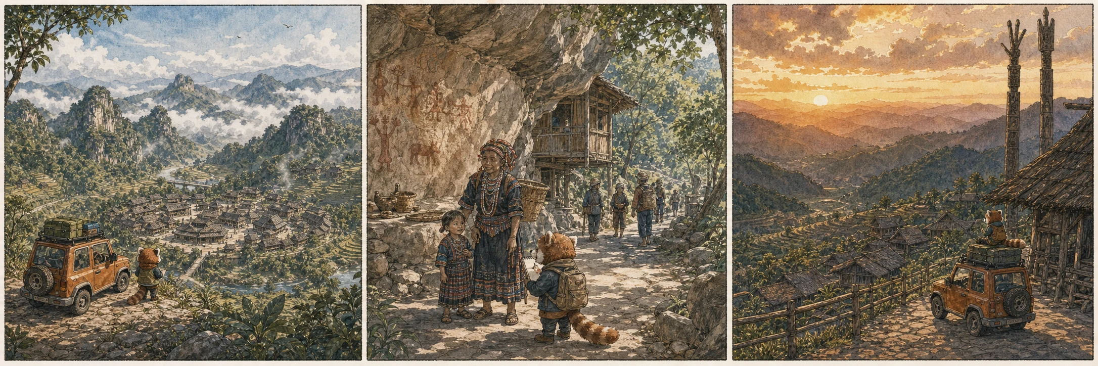 翁丁佤寨:滄源的第一層地景