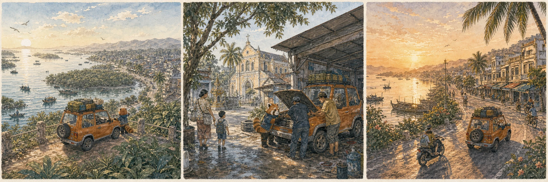 回到北侖河口完成閉環:東興的第一層地景