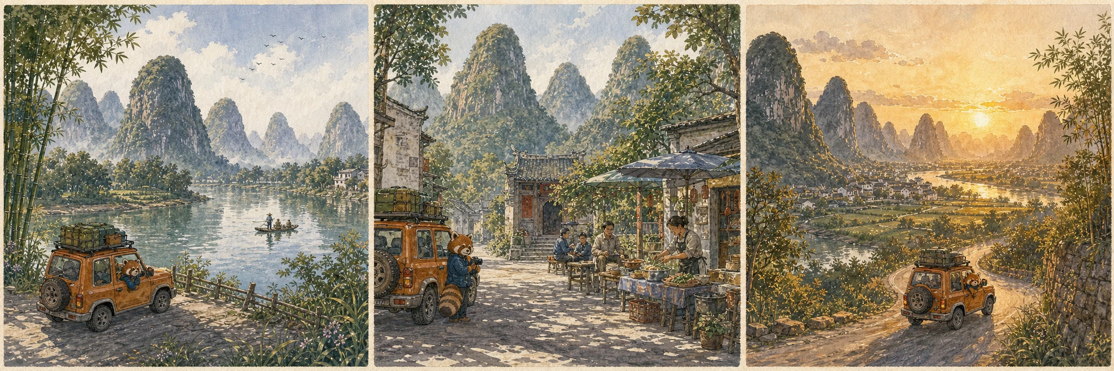 灕江：桂林／陽朔的第一層地景