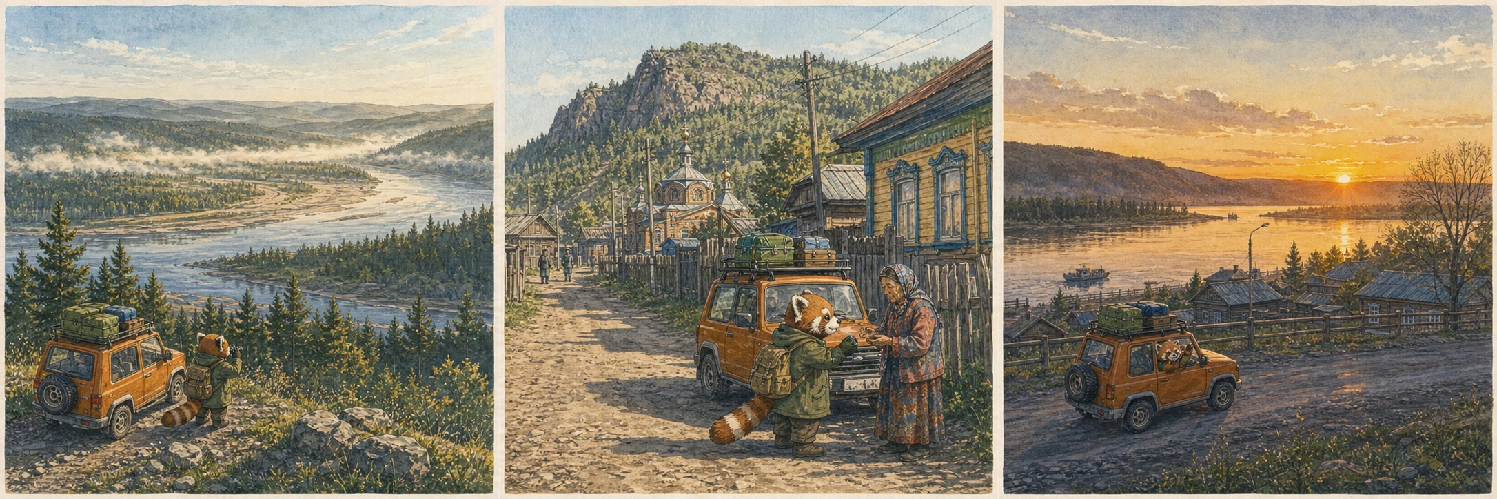 黑龍江江灣:呼瑪的第一層地景