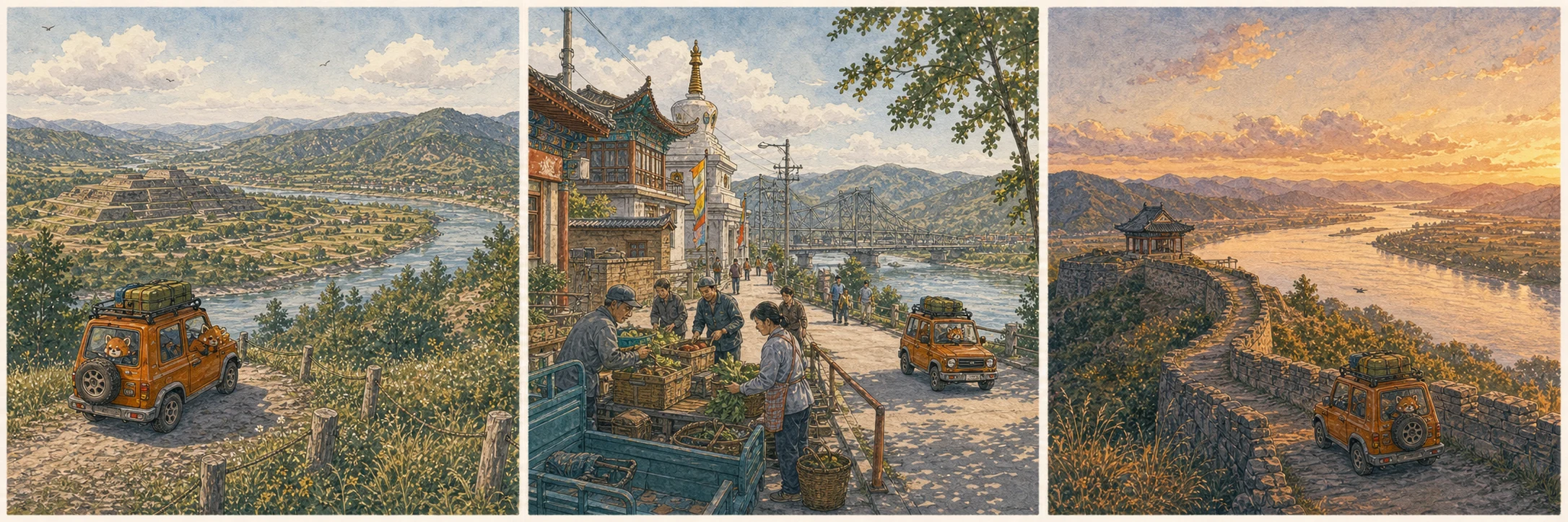 高句麗遺址:集安的第一層地景