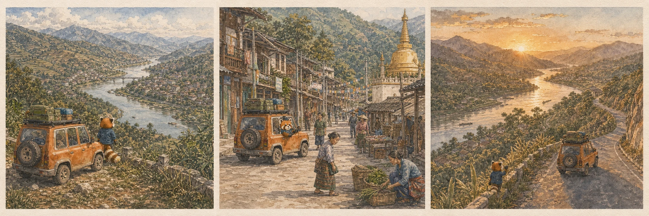 一城連三國地理文化：江城的第一層地景