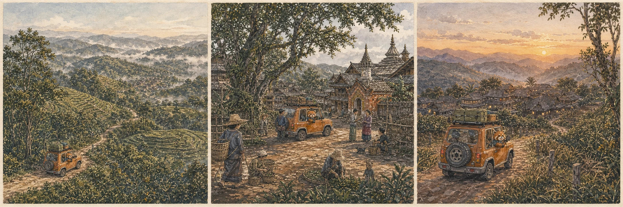景邁山古茶林文化景觀:瀾滄的第一層地景