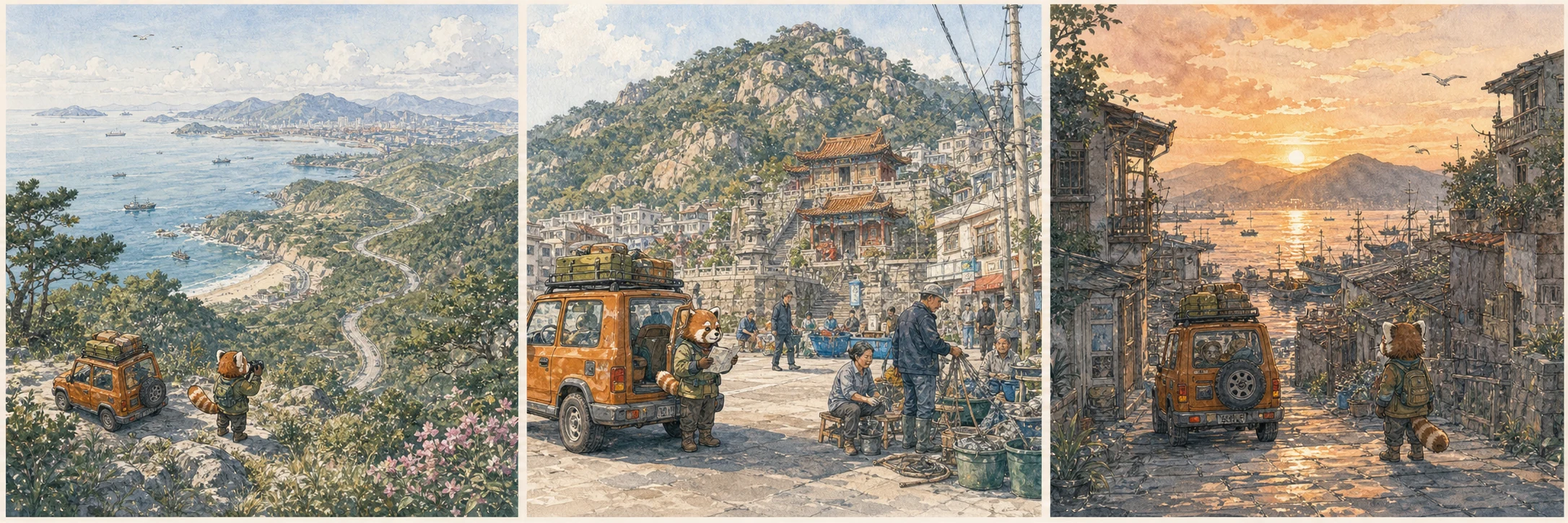 連島：連雲港的第一層地景
