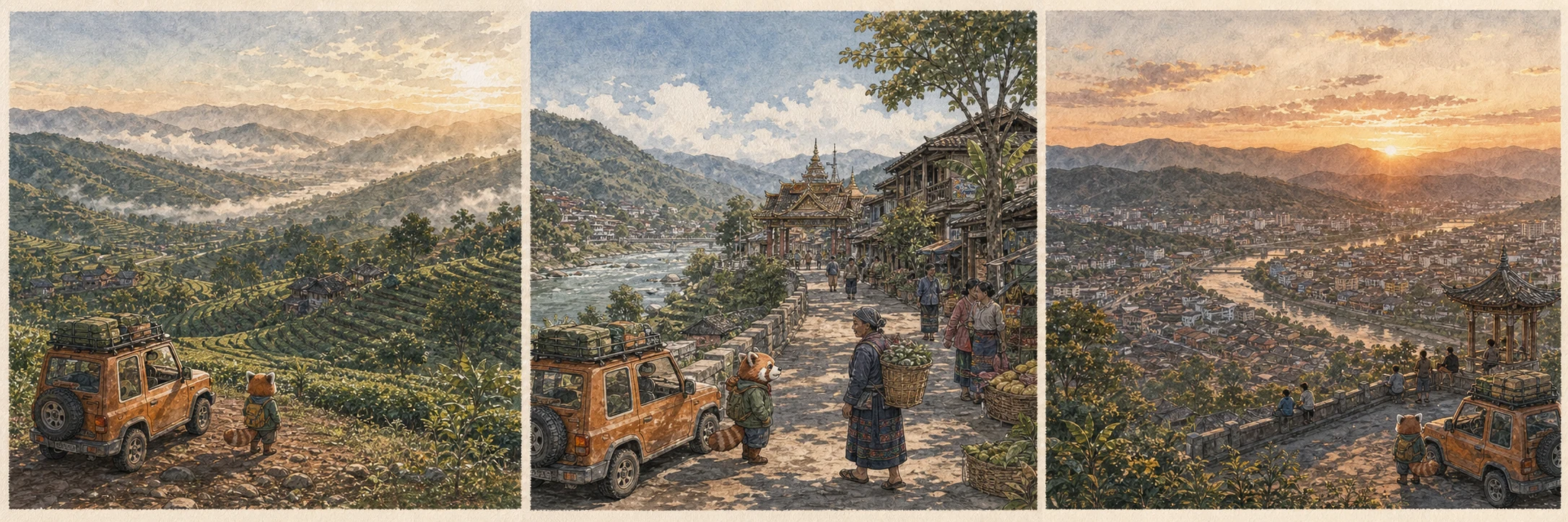 茶文化：臨滄的第一層地景