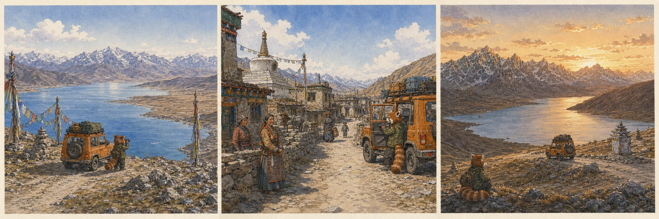 普莫雍錯：洛扎／庫拉崗日的第一層地景