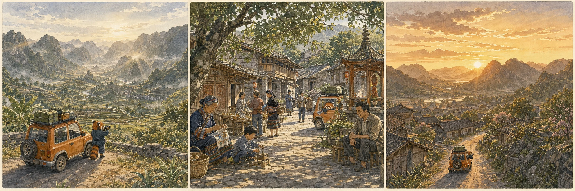 壯美或普者黑只選一條支線：馬關／文山的第一層地景