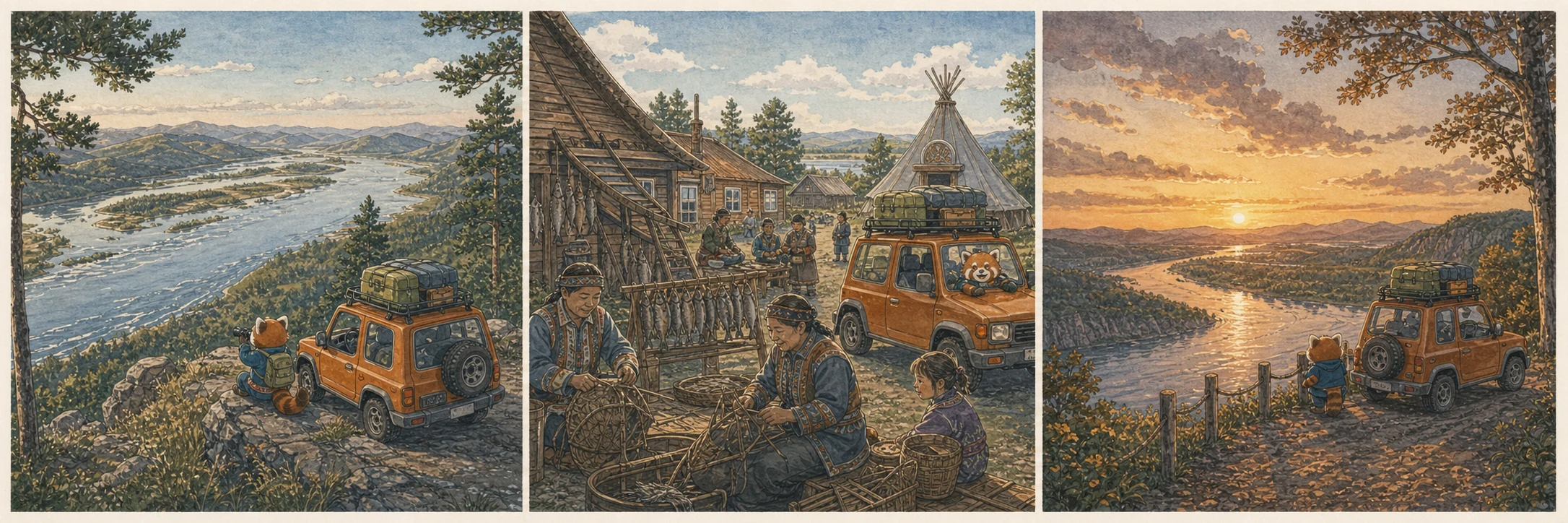 烏蘇里江：饒河的第一層地景