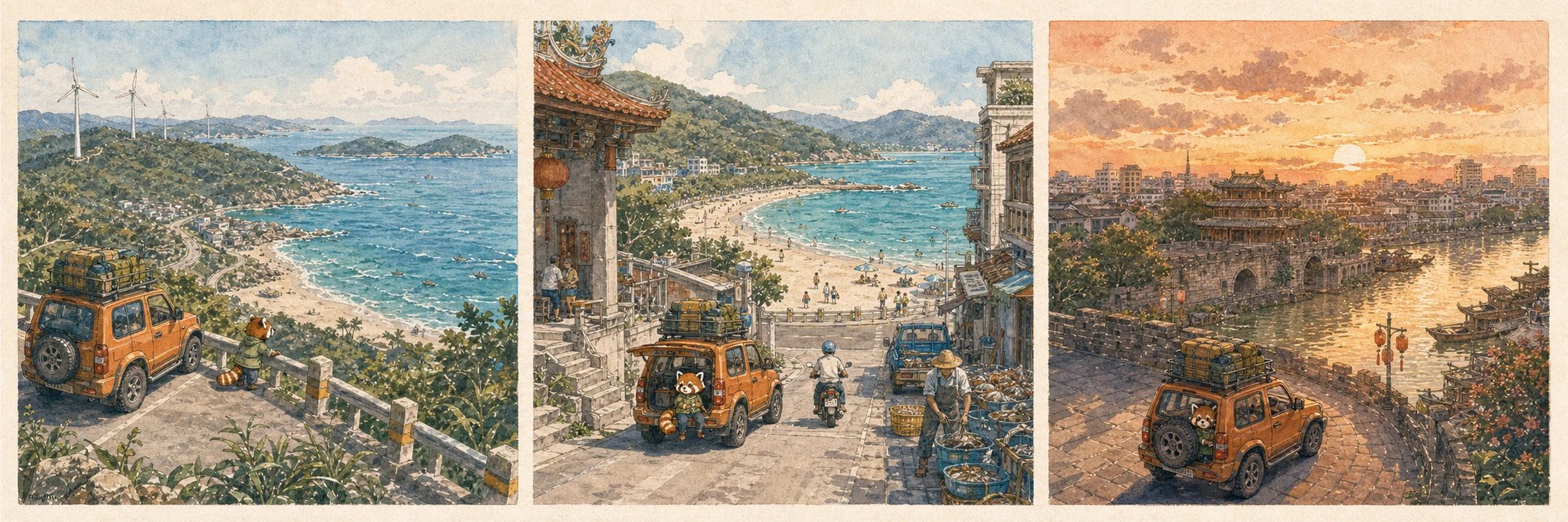 南澳環島：汕頭／南澳島的第一層地景
