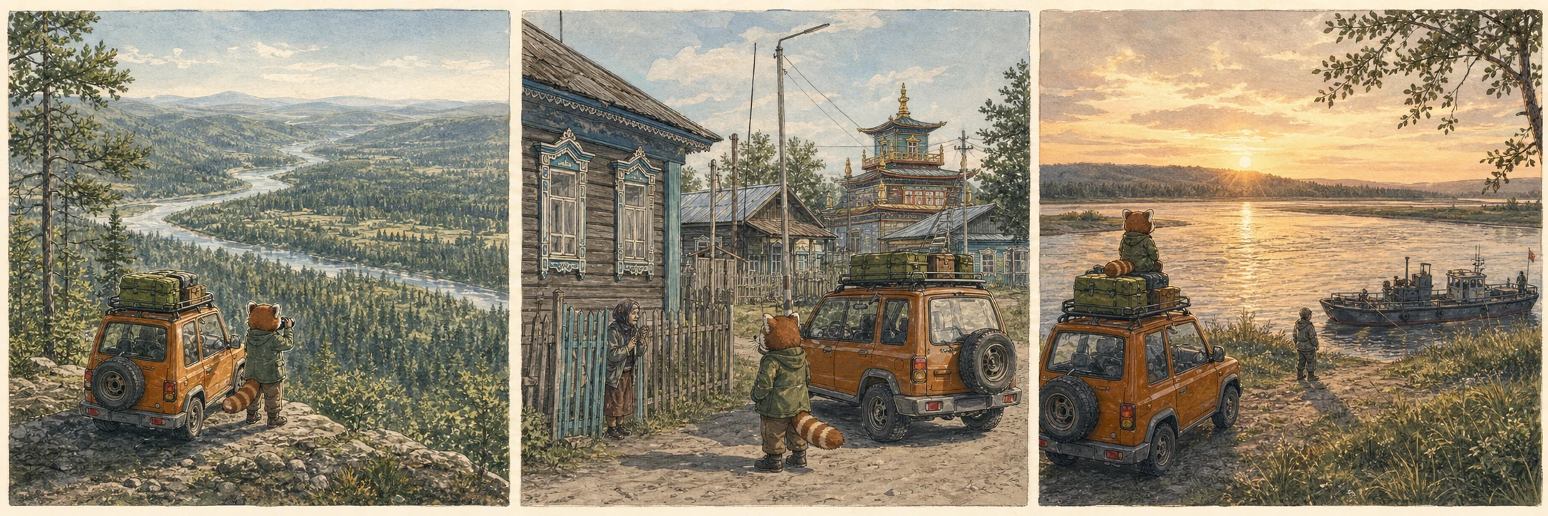 大興安嶺林區：塔河的第一層地景