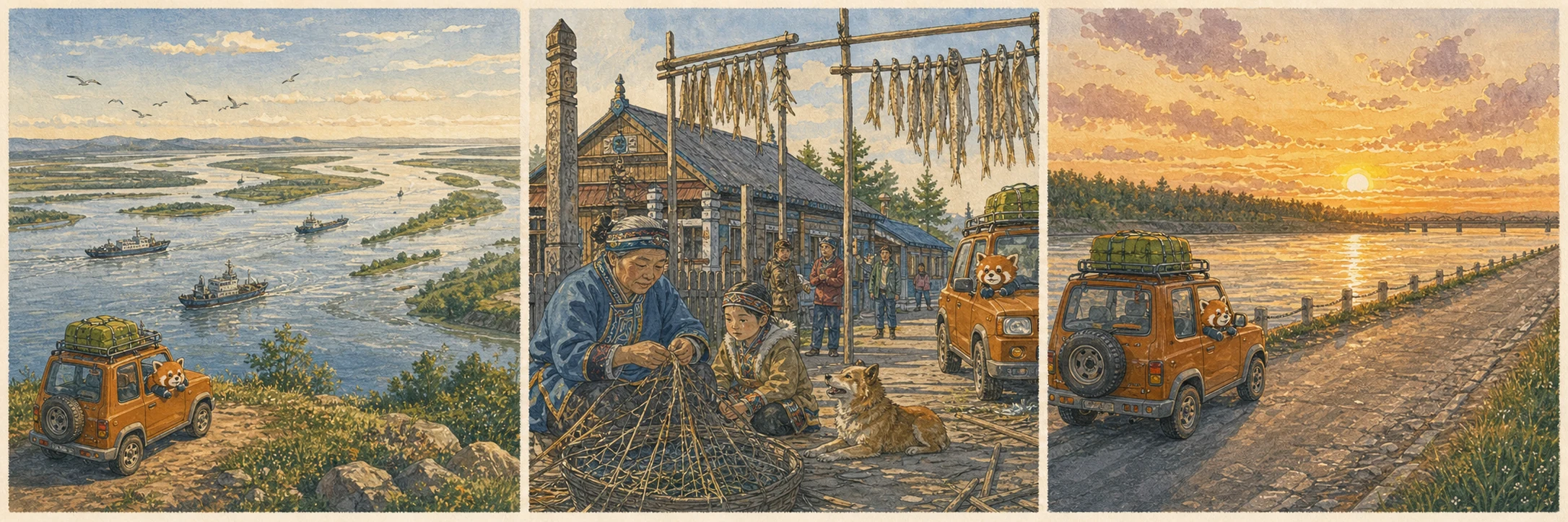 三江口：同江的第一層地景