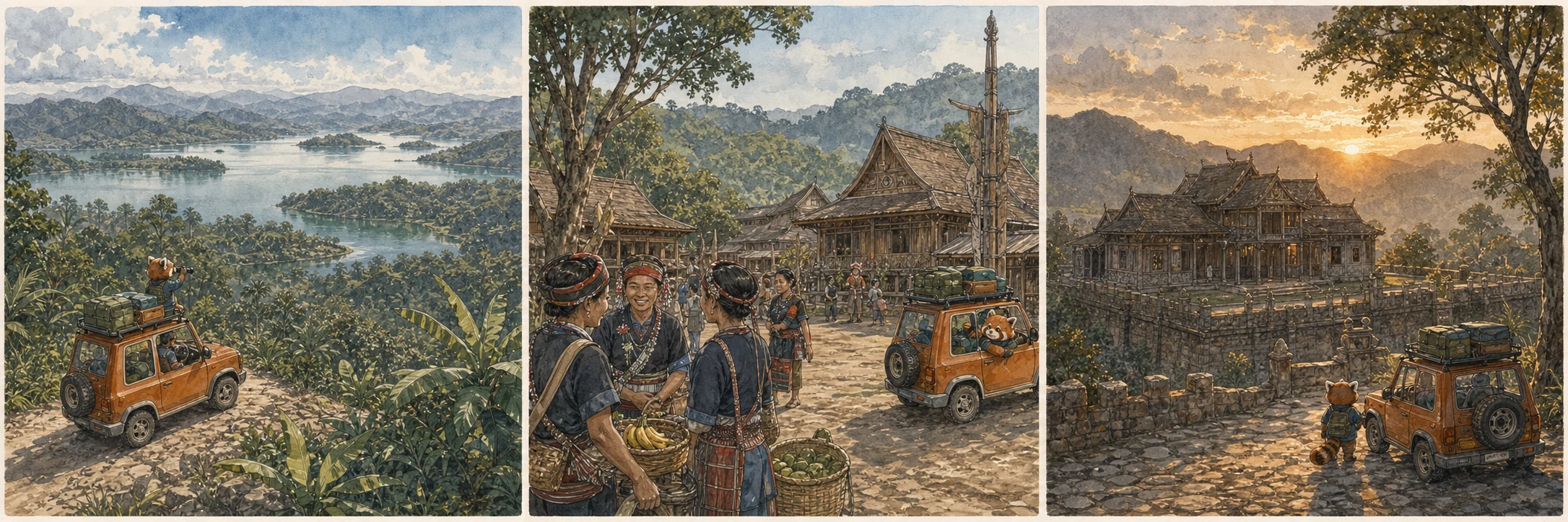 勐梭龍潭：西盟／孟連的第一層地景