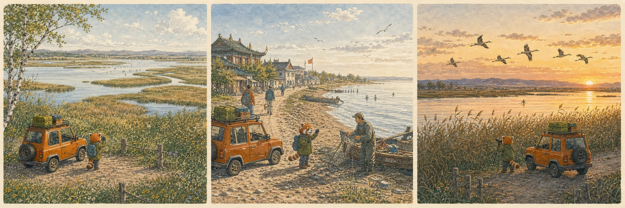 興凱湖濕地：興凱湖／密山的第一層地景