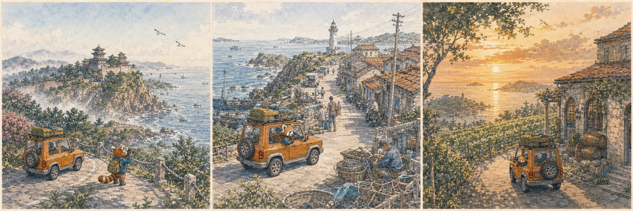 蓬萊閣：煙台／蓬萊的第一層地景
