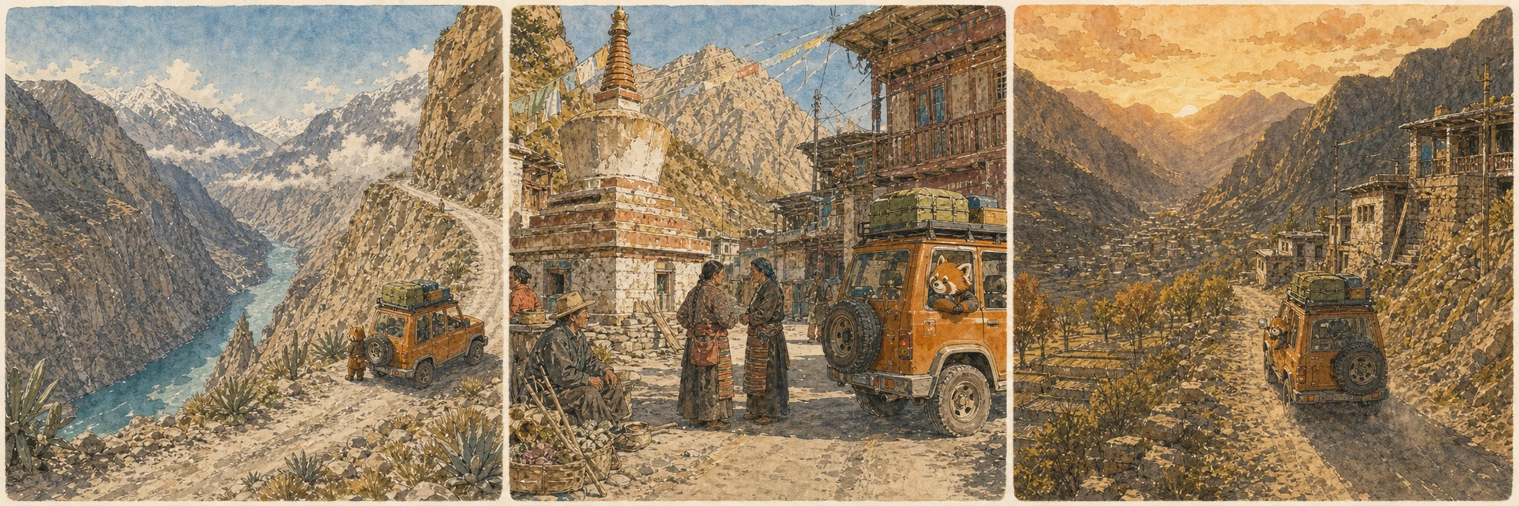 怒江峽谷：察瓦龍的第一層地景